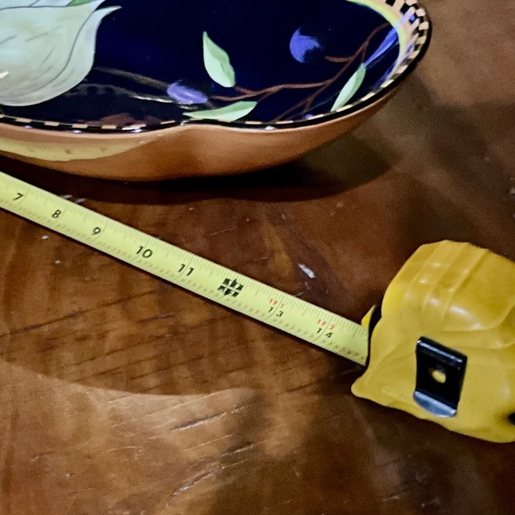 Vintage Gates Ware Laurie Gates Handpainted Vegetable Serving Plate Grammycore - Picture 4 of 7